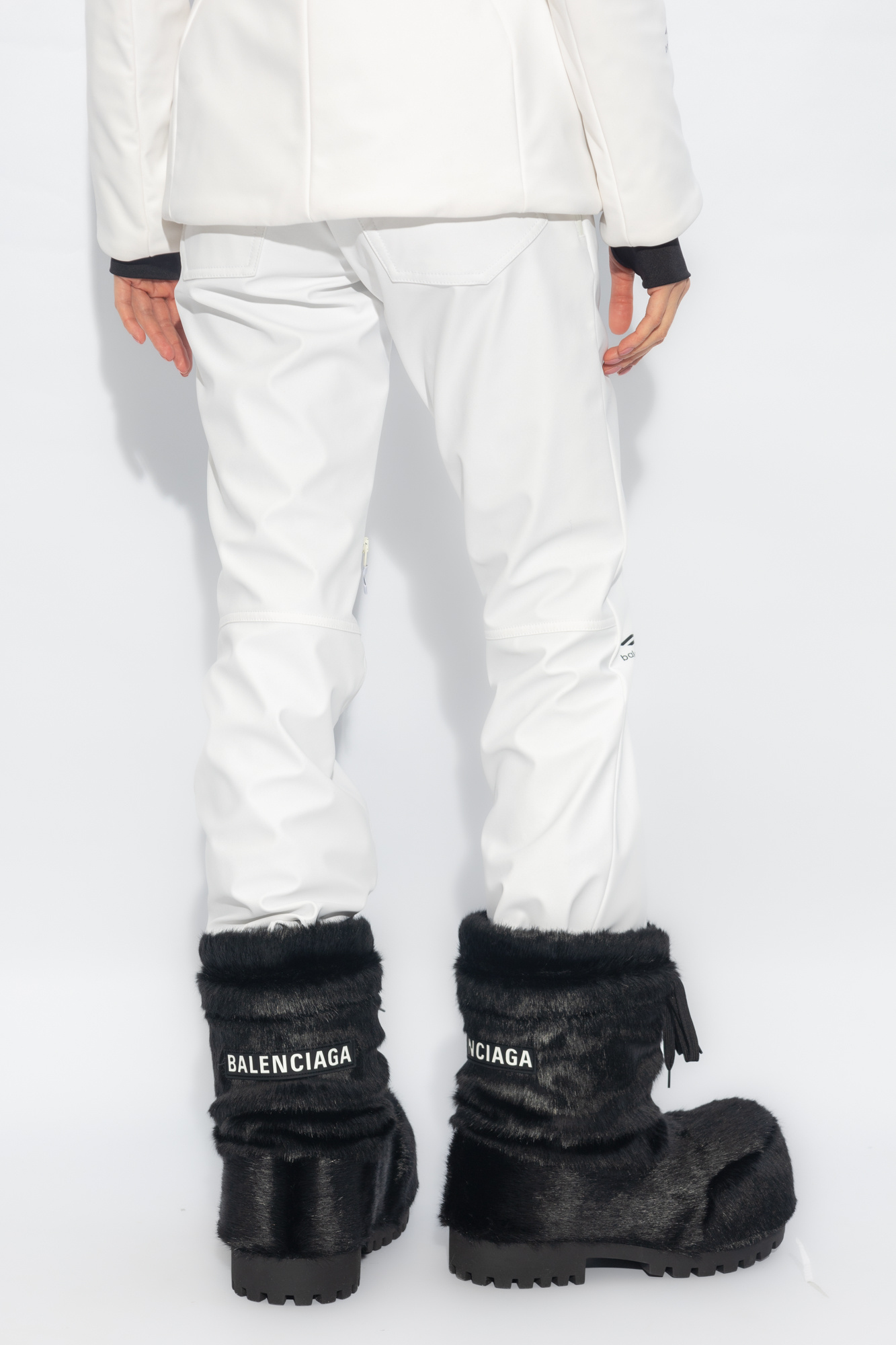 Balenciaga pants womens white online